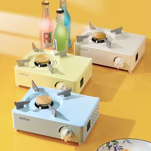 傲的迷你卡式炉户外便携式家用野外车载露营丁烷气罐合金小气炉