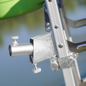 22竹淼渔具便携式台钓椅专用不锈钢钓鱼y炮台坚固耐用方便新品a.