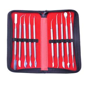 口腔雕刀46号技工蜡型雕刻刀义齿学生工具雕蜡刀蜡块牙科雕牙刀20