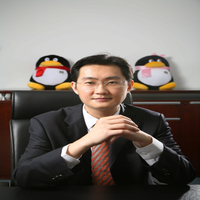 2021马化腾海报摆台挂画宝哥带框头像画像照片壁纸相片装饰h画墙