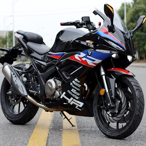 魔影450摩托车跑车双缸水冷宝雕双r小忍者地平线重机车整车可上牌