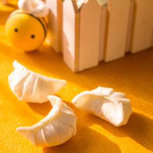 22美食手工玩具材料包粽饺子自制不织布diy仿真食物a幼儿园作业a.