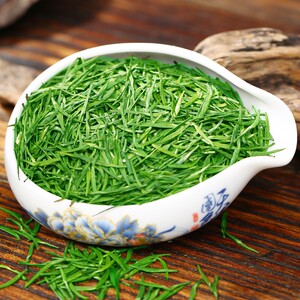 君子水竹叶青绿茶2021新茶叶半斤早春特级散装高山四川峨眉山雀舌