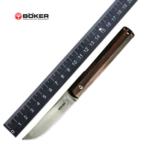 德国博克boker多功能户外折叠刀野外防卫工具锋利水果刀便携小刀