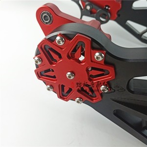 电摩莲花平叉鬼一战速劲战四代目小龟改装铝合金平叉.