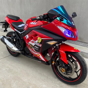 二手川崎小忍者250摩托车双缸水冷400大蟒蛇350跑车趴赛地平线600