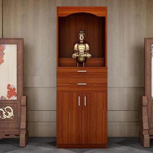 新品层佛龛供台小用简易带门小财c神爷神家供桌台型阳台柜子储物