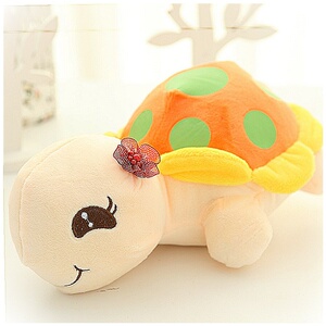 可爱小乌龟公仔毛绒玩具彩龟玩偶布娃娃玩偶车内摆件孩子婚庆礼.