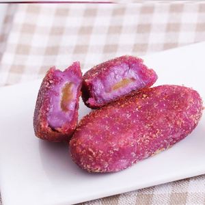 紫薯豌豆派华莱士同款油炸食品速冻小吃半成品商用空气炸锅食材
