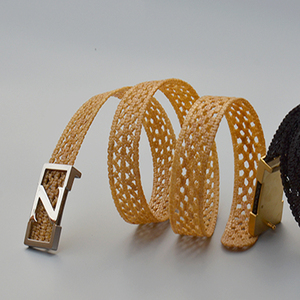 手工编织牛筋腰带商务