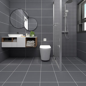 卫生间瓷砖贴纸地面装饰厕所地板贴自粘厨房地贴防水地砖耐磨防滑