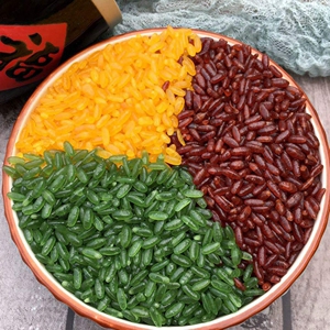 绿竹米竹香米紫薯米黄金米大米伴侣东北彩色大米香米1-5斤包邮