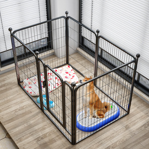 宠物围栏小型狗栅栏室内狗笼大型犬超大室外金毛泰迪自由组合护栏
