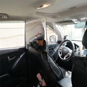 出租车安全防护栏透明