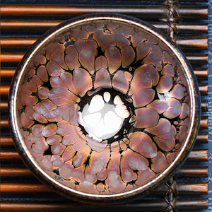 名家游超扶摇建盏茶杯建窑主人杯单杯高端建阳油滴茶盏功夫茶具.