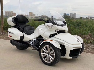 进口庞巴迪倒三轮摩托车250越野沙滩车大绵羊长途巡航踏板大排量