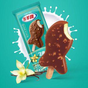 广州佛山整箱批经典雀巢五羊牌飞鱼脆皮冰激凌冷饮荔枝米酒味雪糕