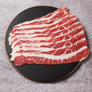 澳洲雪花原切和牛双层肥牛肉卷烧烤片日式烤肉食材1200g免费定制