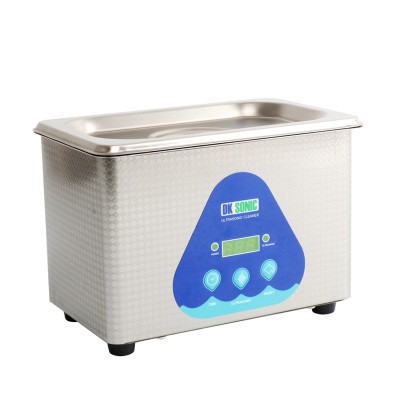 眼镜超声波清洗机清洗器0.8l容量不锈钢机身定时功能小巧高性价1