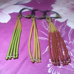 龙胆40连发5代9代皮筋3060内穿传统圆形皮筋配件组包邮