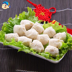 新货安井仿墨鱼丸5斤装商用章鱼丸花枝鱼丸豆捞麻辣烫关东煮火锅