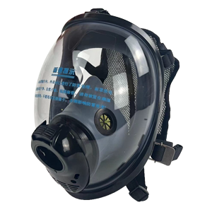 正压式消防救援空气呼吸器配件全面罩球形防毒防雾面具网罩头带