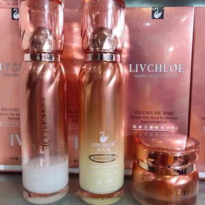 丽芙蔻玻尿酸海泉水 瀑布乳 锁水霜三件单品组合正品