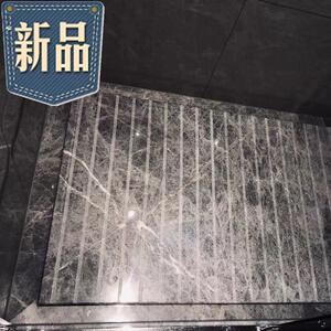 淋浴石天然大理石定做淋浴房拉槽防滑冲凉n防滑地面挡水条台面j定