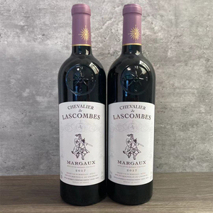 法国原瓶进口红酒力士金骑士副牌干红葡萄酒波尔多玛歌二级庄2017