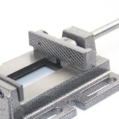 重型美式台钻平口钳钻床电钻支架用小型精密高口台虎钳固定夹具.