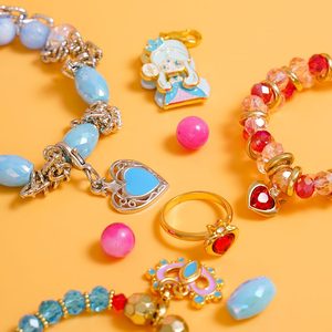 儿童玩具女孩6-13女童3岁以上8至12珠宝设计师手链串珠儿童玩具
