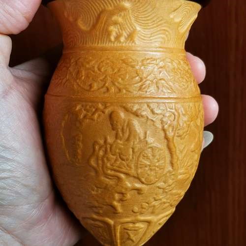 丰一阁精品天津名家花鬼谷子出山大鸡心葫芦蝈蝈罐鸣虫用具