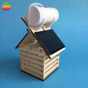 diy太阳能热水器科技节小作品科技小制作小发明环保手工创新模型
