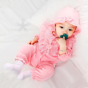 女宝满月服公主服春季婴儿一个月0到1秋装女宝满月女宝宝秋季衣服