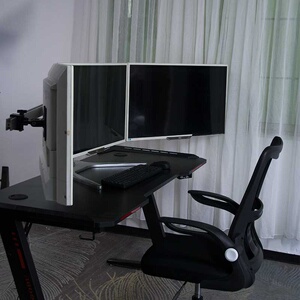 3屏三屏显示器支架桌面三联屏液晶电脑屏幕挂架游戏拼接屏支架00