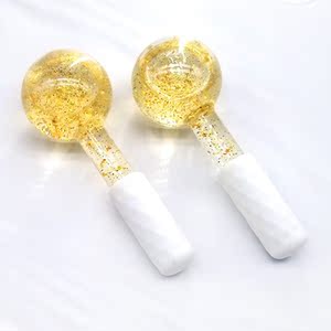 冰波球美容院冰肌球按摩眼部脸部冰敷仪收缩毛孔韩式水晶能量冰球