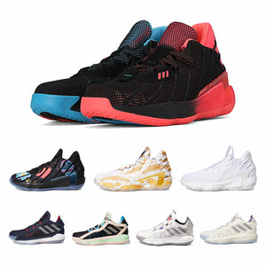 利拉德7冰蓝圣诞6代鸳鸯蓝巴斯光年 季后赛马超dame5实战篮球鞋男