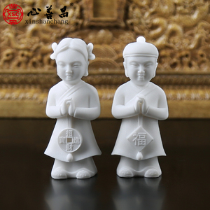 金童玉女石雕