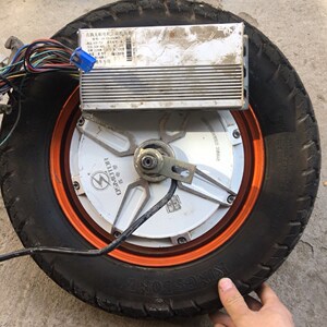 二手电动车电机全顺60v72v伏1000w瓦原装拆车件碟刹新款改装