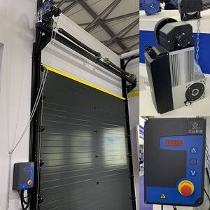 平移门电机翻板门工业提升门电机全套车库开门机配件kg70s-10全套