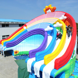 大型充气户外水上乐园设备
