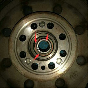 江铃 陆风x6x8x9 飞轮导向轴q承 vm柴油发动机 离合器飞轮轴承原