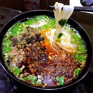 安徽特产小吃萧县烫面面线淮北宿州烫面4份包邮有配料