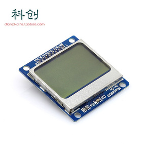 22nokia5110液晶屏显示屏lcd蓝屏单片t机开发专用电子竞赛赠送程