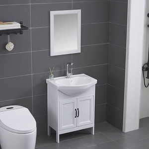 特价小户型浴室柜落地式洗手洗脸盆柜组合洗漱台卫生间吊柜60公分