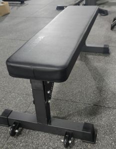 IRONWOD商用大平凳卧推凳哑铃凳平板凳健身椅用举重凳家用仰卧板