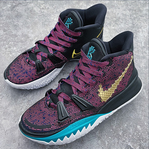 nkmy原创适配nike耐克欧文7中国年黑紫金cny蓝色aj1af1cmfy鞋带