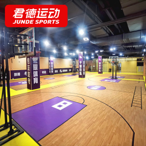篮球场地胶室内专用定制户外塑胶地板少儿童篮球馆pvc运动地胶垫