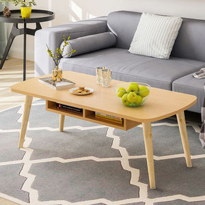 宜家家具北欧茶几迷你简约现代创意小户型客厅简易家用沙发实木小