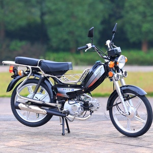 国4电喷重庆嘉鹏陵48qc老年代步两轮燃油助力轻便弯梁摩托车蓝牌